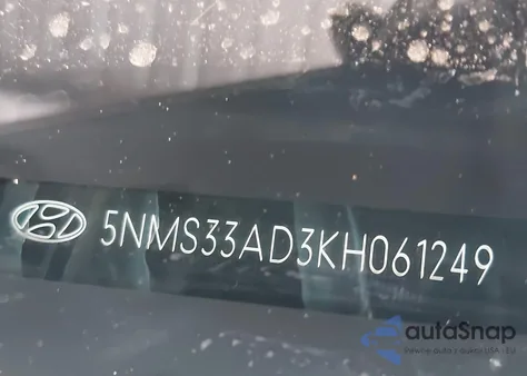 2019 Hyundai Santa Fe Sel Plus из США, поврежденный, VIN 5NMS33AD3KH061249